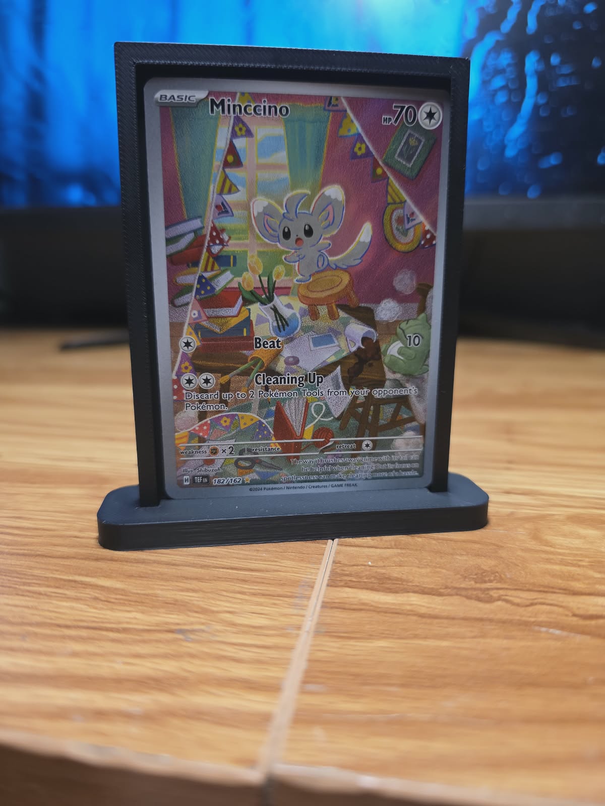 Sleeved TCG Card Display Stand