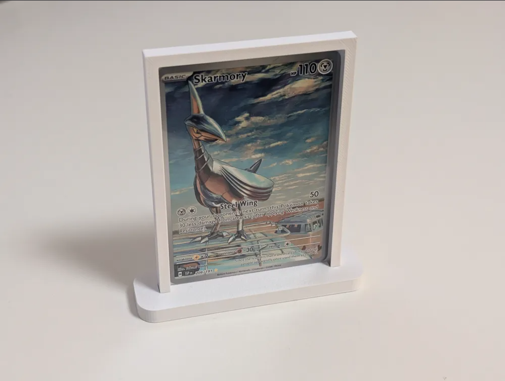 Sleeved TCG Card Display Stand